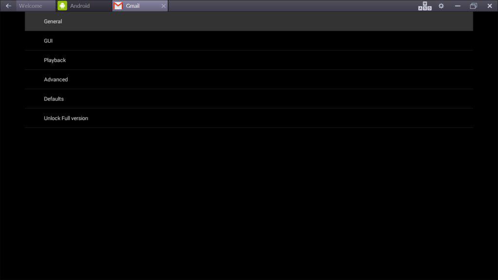 Perfect Player - Open Settings